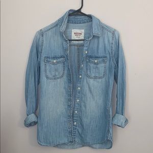 Denim Button Down Shirt